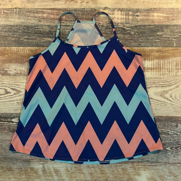 Women’s Chevron Tank - Picture 1 of 3